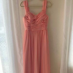 Azazie Zapheria Dress Coral